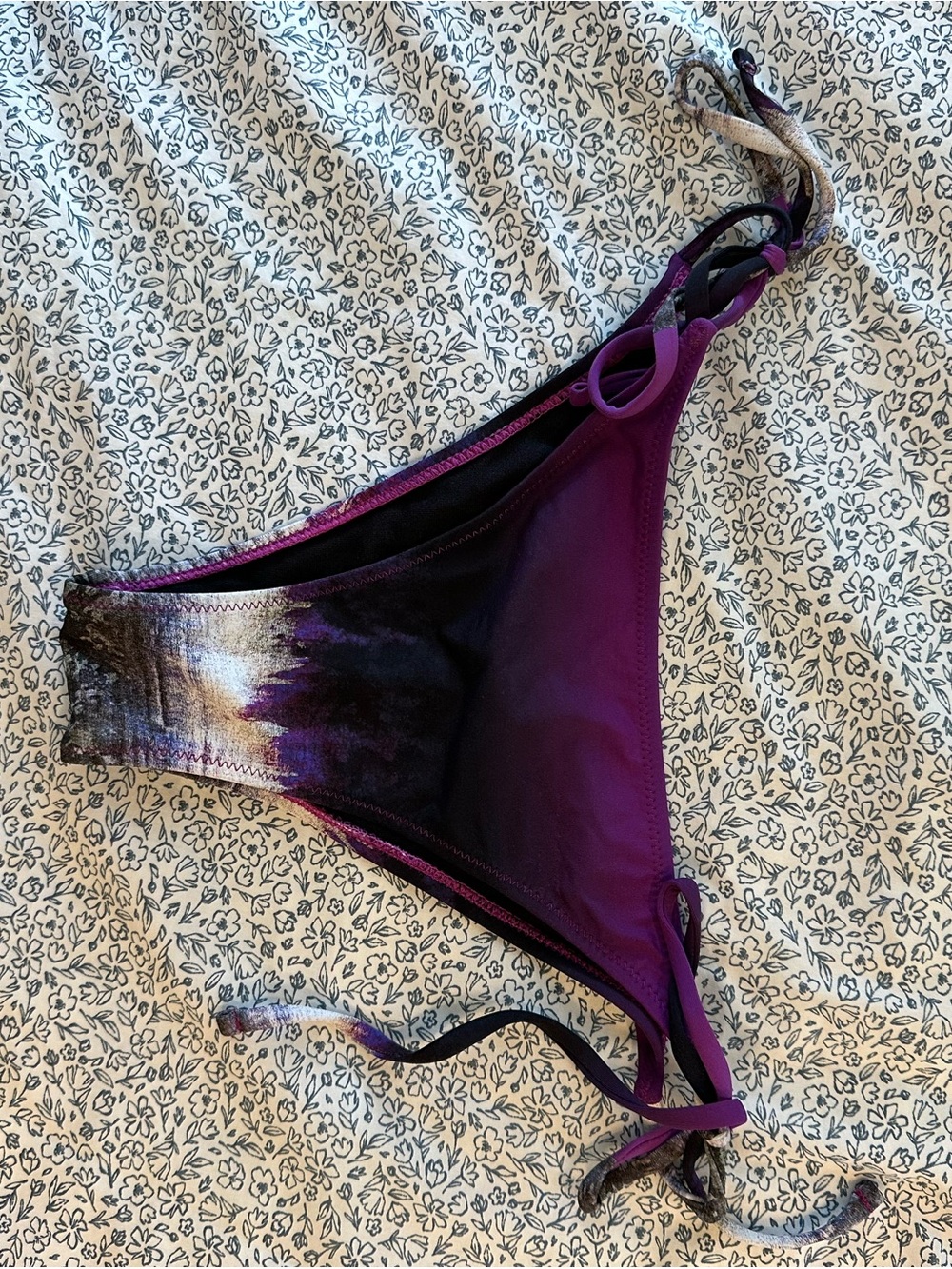 Purple Ombre Women's Bikini Bottom - Brand Not Visible